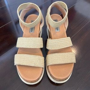 Steve Madden Platform Cork Sandals
